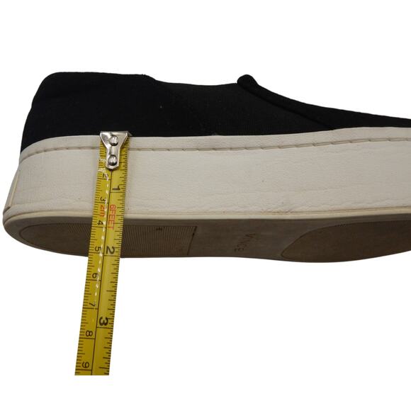 Vince Warren Suede Platform Sneakers Shoes Black Size 7.5M - Picture 8 of 8